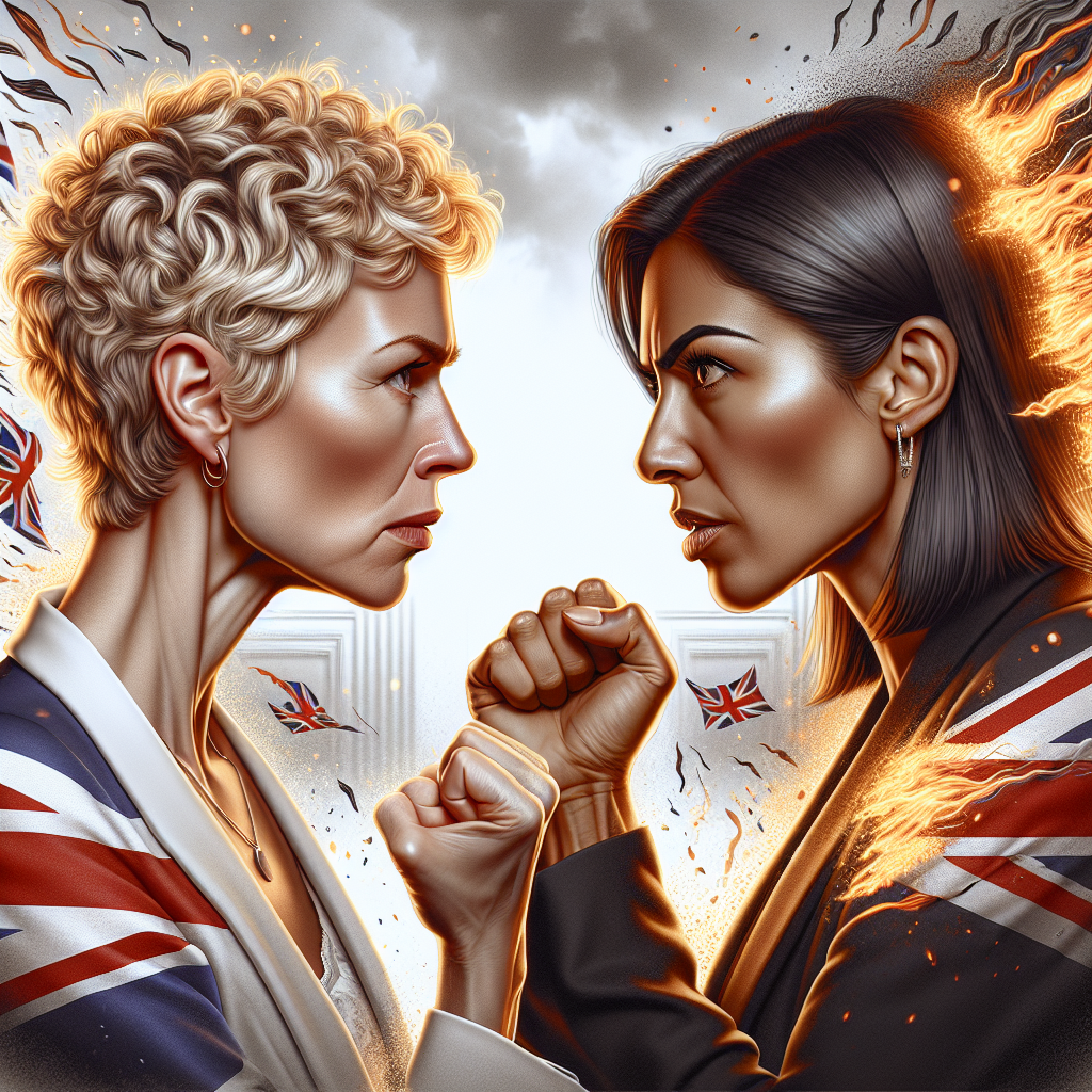 “Fiery Exchange Between Marjorie Taylor Greene and Emily Maitlis Sparks Controversy”