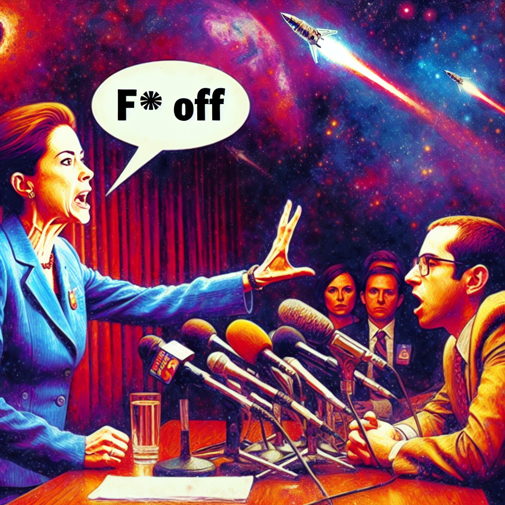 Congresswoman Greene’s fiery response to reporter’s question about Jewish space lasers: ‘F— off’