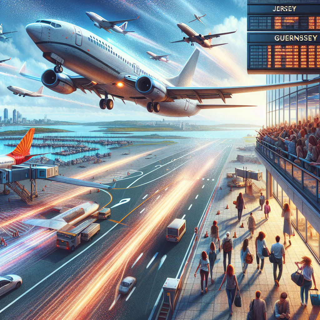 “Exciting News: Direct Flights to Jersey and Guernsey Launching in April!”