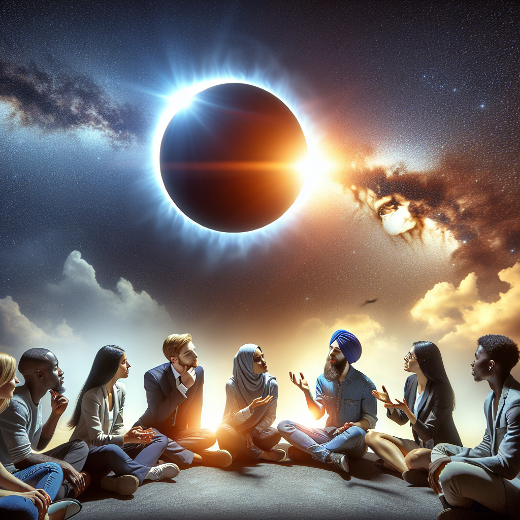 “Jaw-Dropping Total Solar Eclipse in April 2024 Sparks Resurgence of Flat Earth Conspiracy Theories”