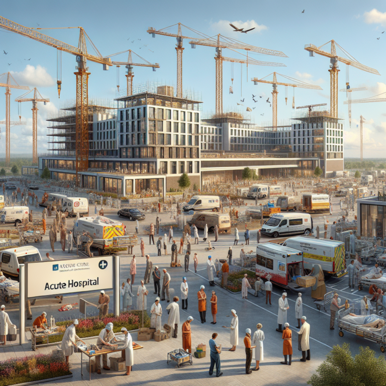 Exciting Update: Samarès ward in Jersey to be relocated as progress continues on Acute Hospital!