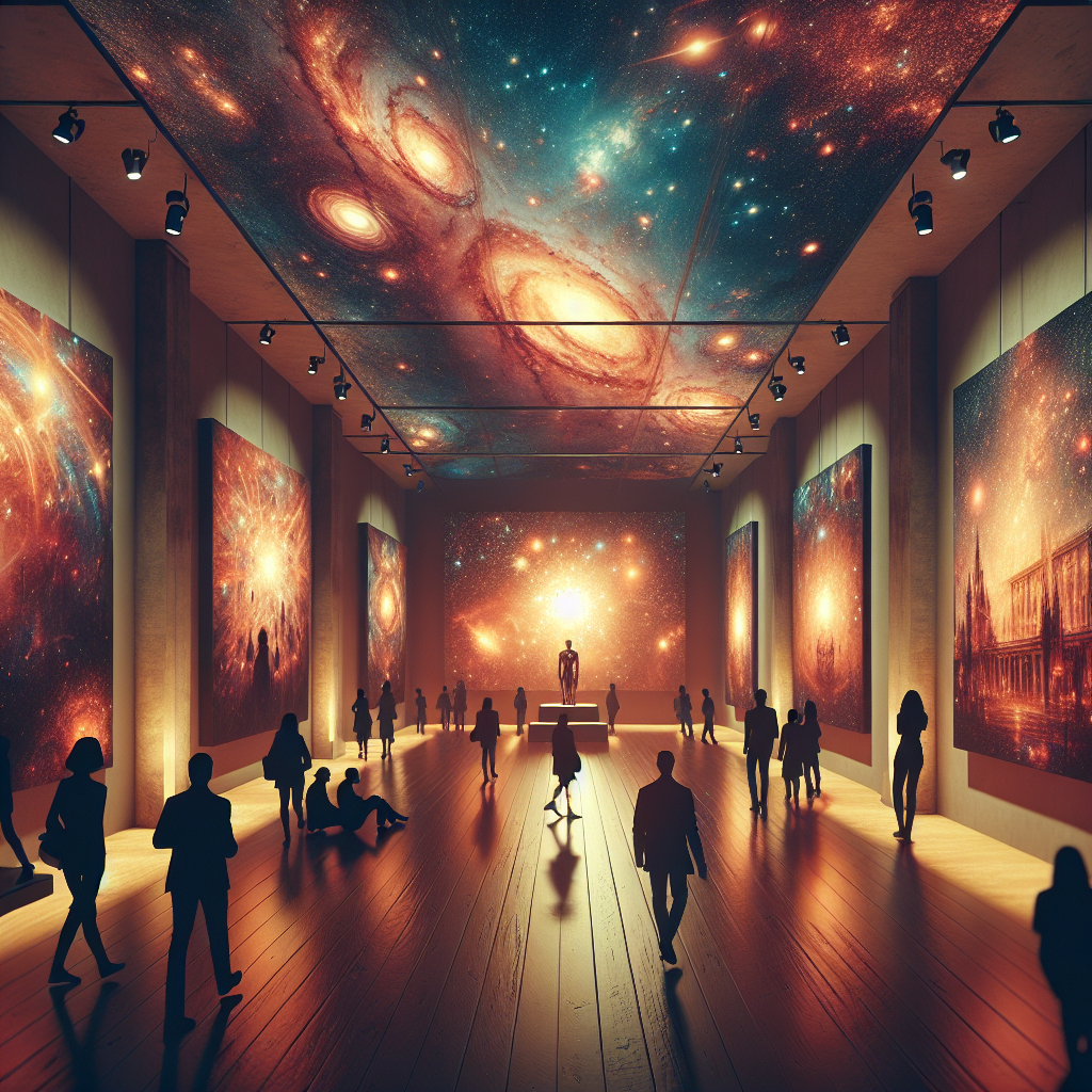 “Immerse Yourself in the Cosmic Wonders at the Latest Art Exhibition in Jersey Gallery”