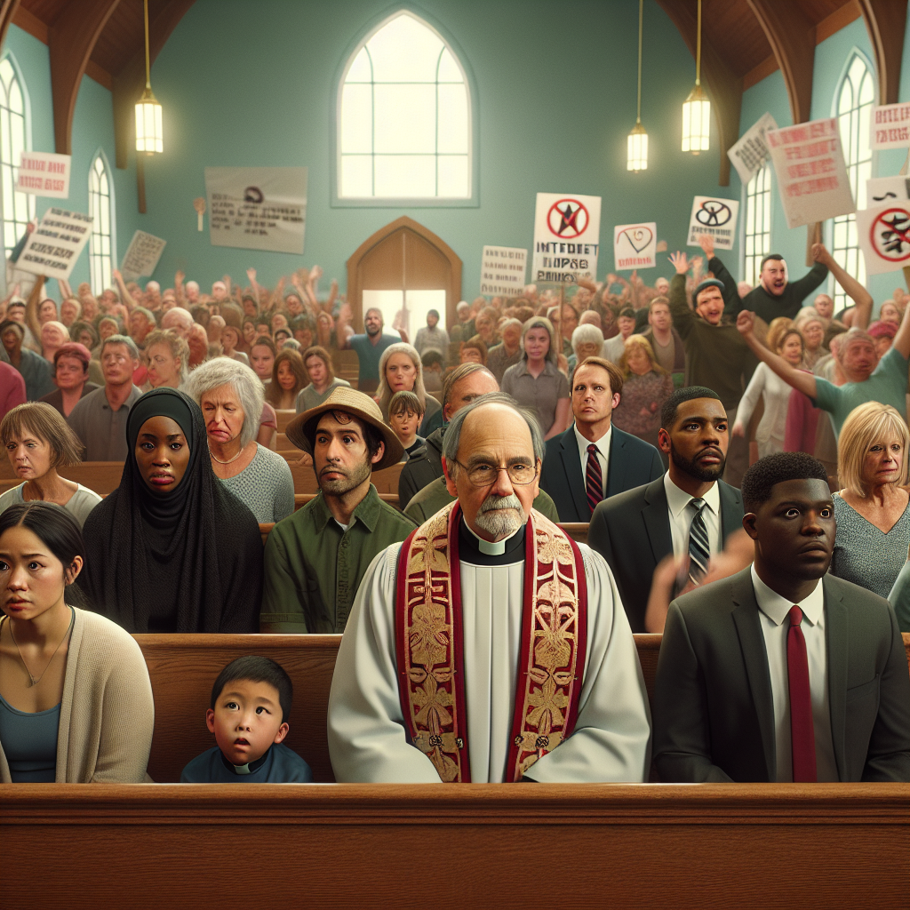 Outrage as Mob Targets Vicar and Worshippers Over Online Satanic Cult Conspiracy Theories