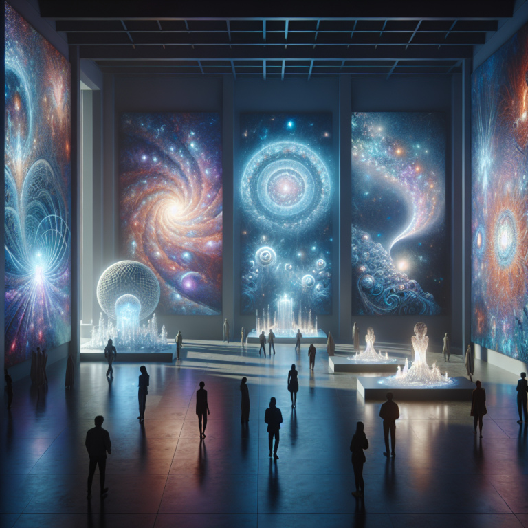 Immerse Yourself in a Cosmic Art Exhibition at a Jersey Gallery