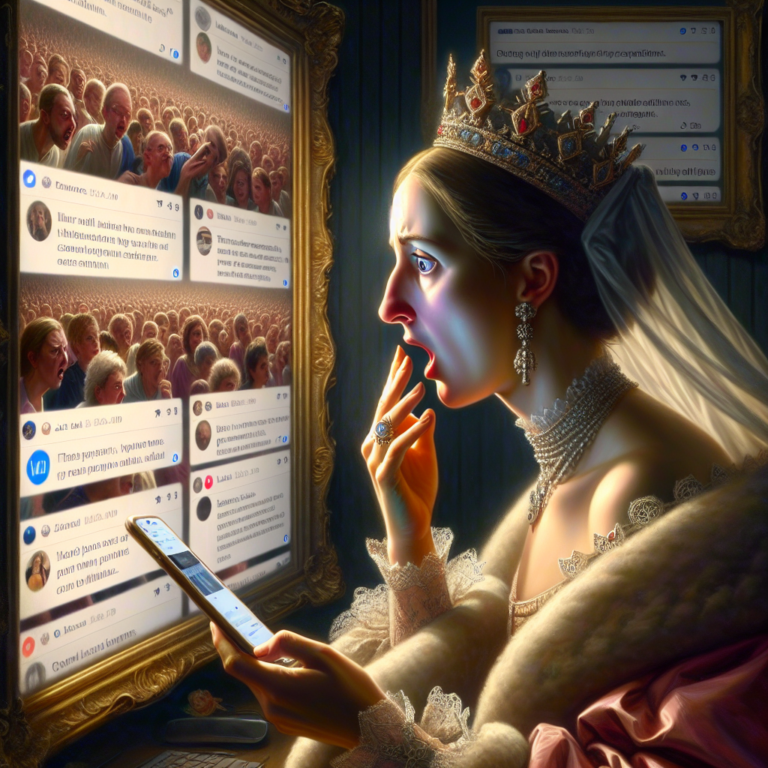 Royal Image Control Backfires Online – See What Happened!