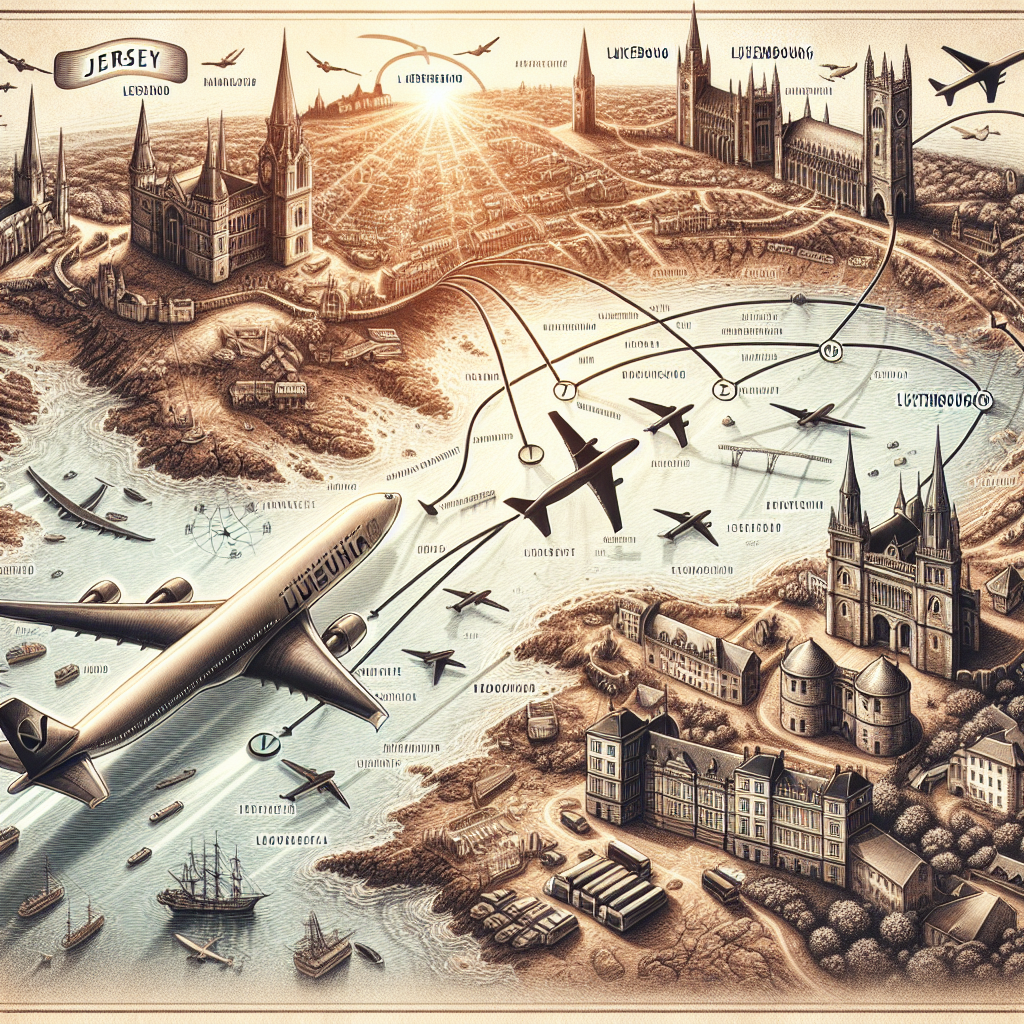 Exciting News: Trial Flight Route Between Jersey and Luxembourg Revealed