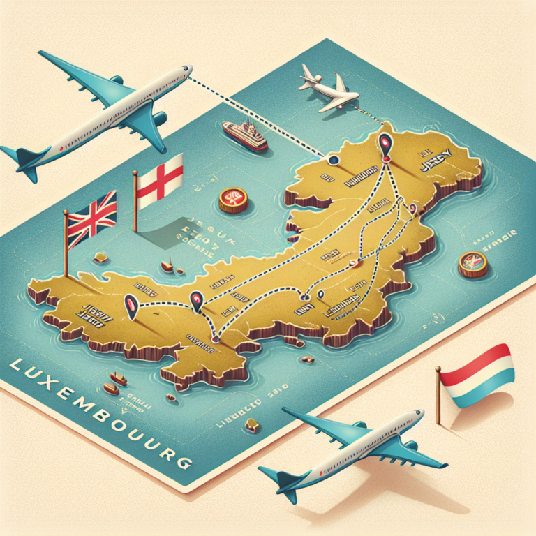 Exciting News: Trial Flight Route Between Jersey and Luxembourg Unveiled