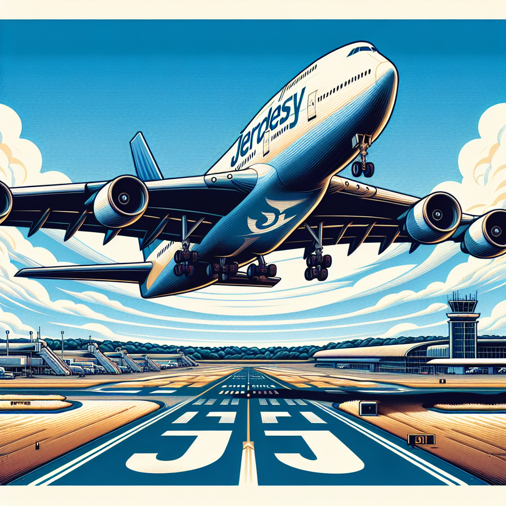 “Exciting News: Blue Islands Launches Direct Flights from Jersey to Luxembourg!”