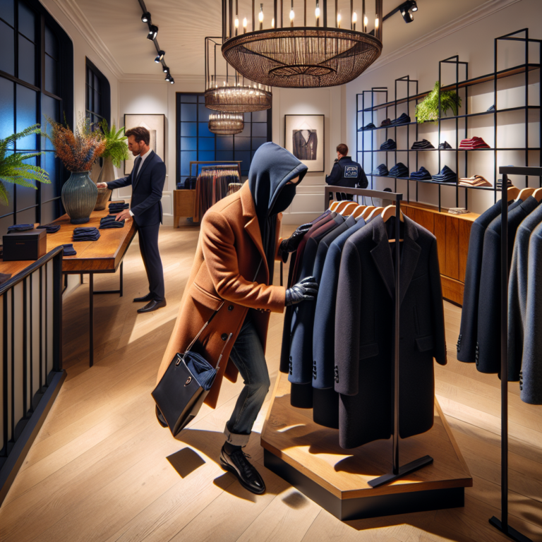 Help Jersey Police Find Thief Who Stole Hugo Boss Coat from St Helier Store!