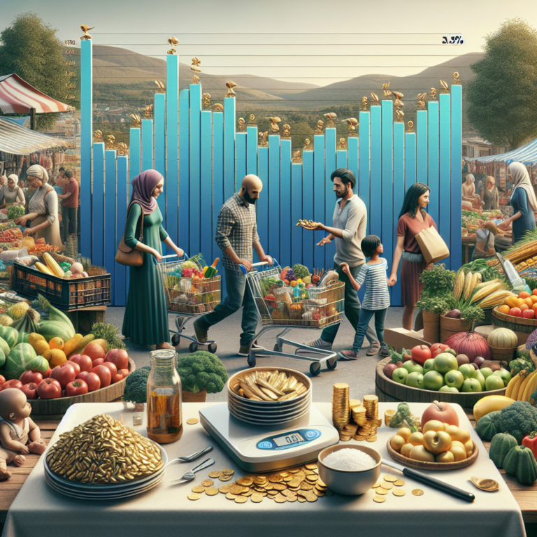 Discover How UK Inflation Decreases to 3.4% with Relief on Food Costs for Families