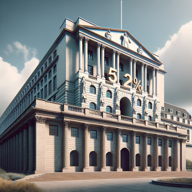 Bank of England Set to Maintain Interest Rates at 16-Year High of 5.25%