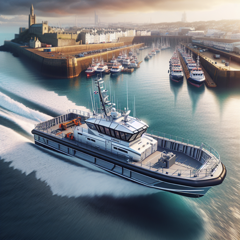 Ports of Jersey introduces sleek new workboat to enhance operations