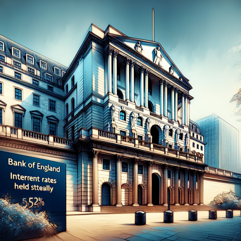 Bank of England Holds Interest Rates Steady at 5.25%