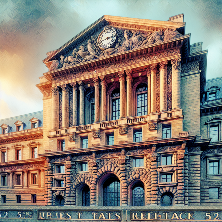Bank of England Holds Interest Rate Steady at 5.25% as Cut Looms Near