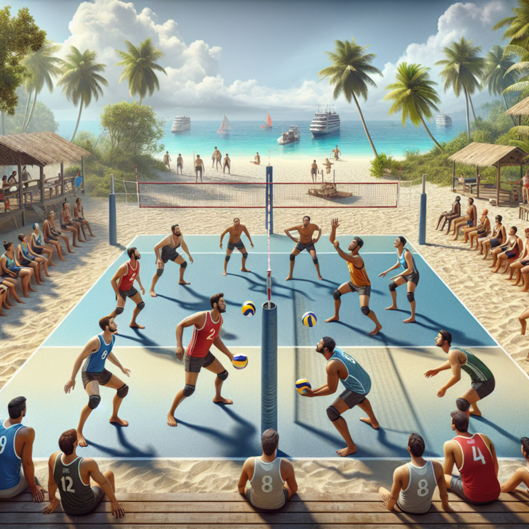 Volleyball Teams Compete for Inter-Island Championship Title