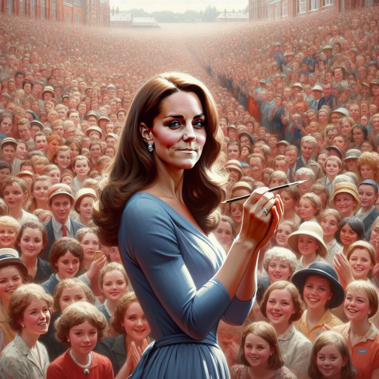Kate Middleton ignores conspiracy theories as she makes a comeback to work