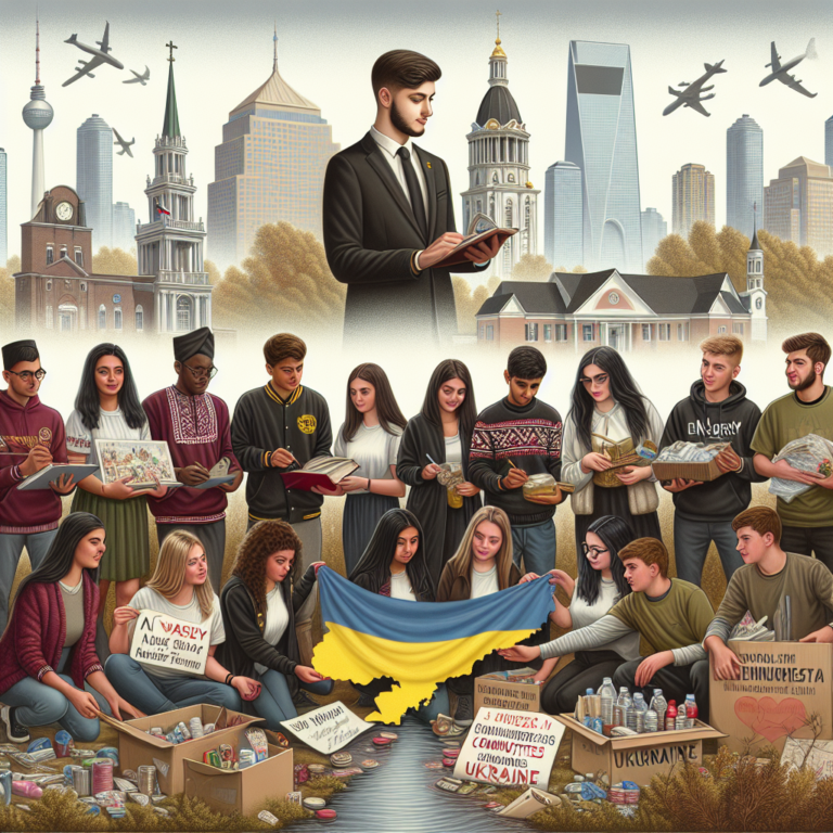 Discover How Jersey Students are Embracing the Power of Community Support in Ukraine