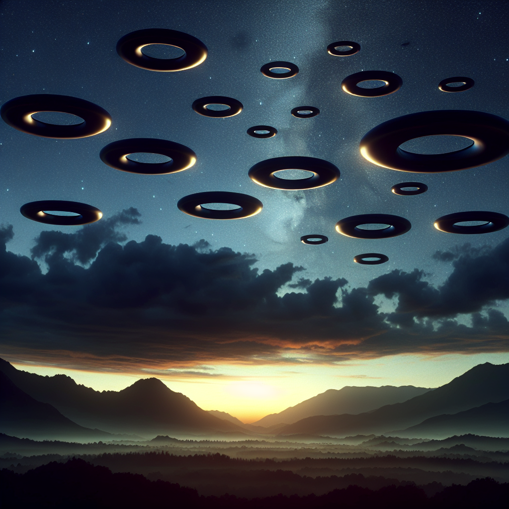 Mysterious Ring-shaped ‘UFOs’ Tied to Intriguing ‘Project Blue Beam’ Conspiracy Theory