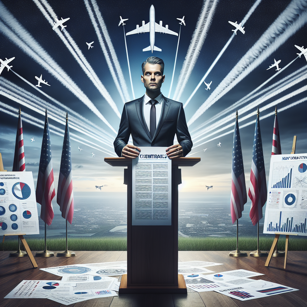 “Lawmaker Takes Aim at Chemtrails Conspiracy with New Bill – Find Out How!”