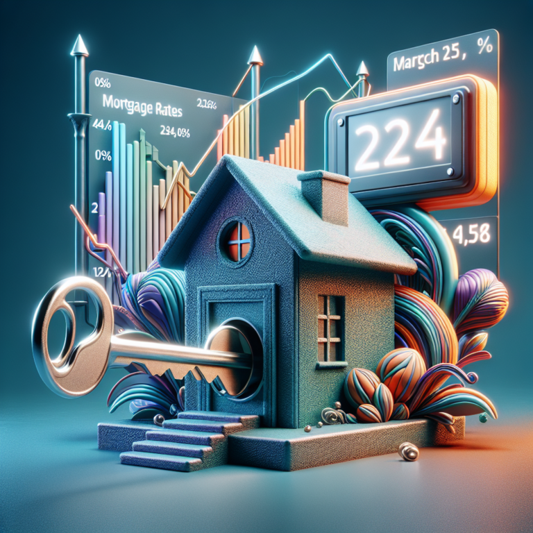 “Unlock Your Dream Home: Latest Mortgage Rates Revealed on March 25, 2024”