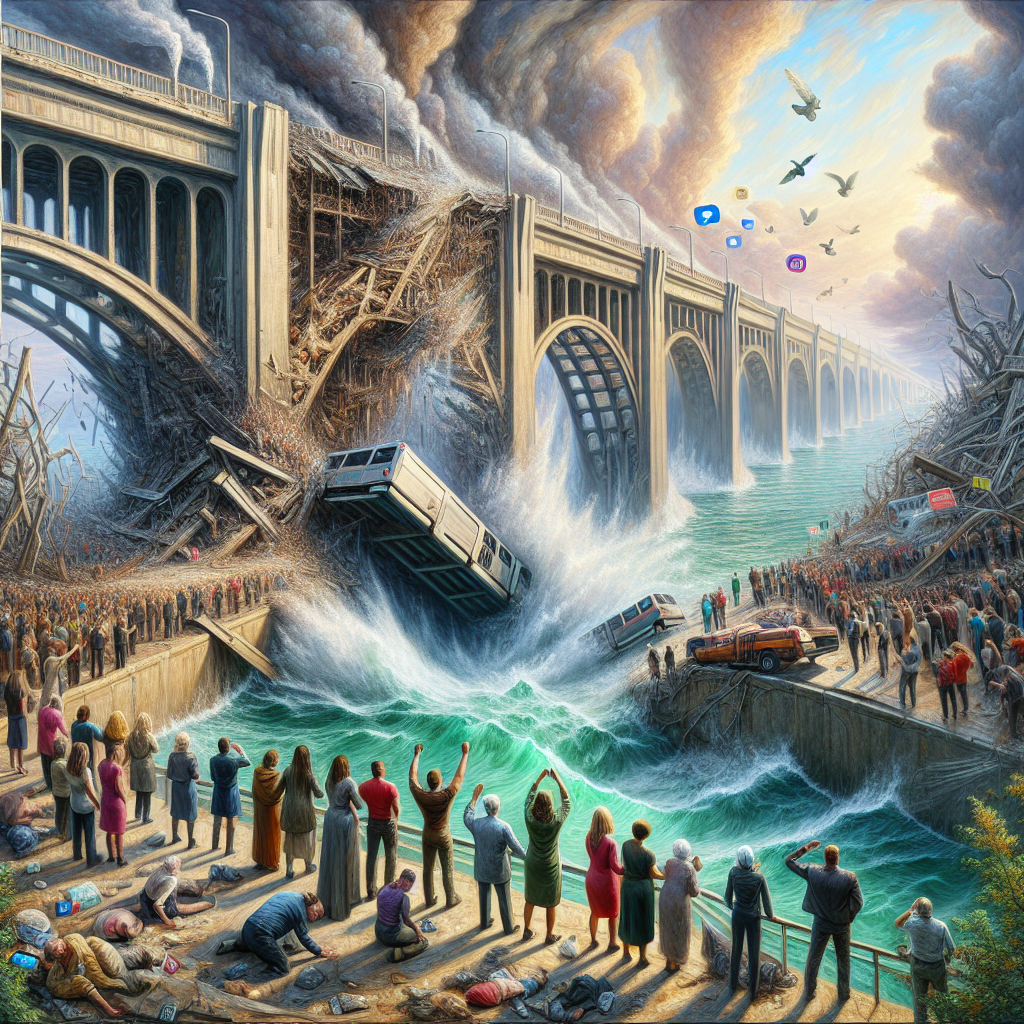 “Shocking Conspiracy Theories Surrounding Key Bridge Collapse Spread on Social Media”