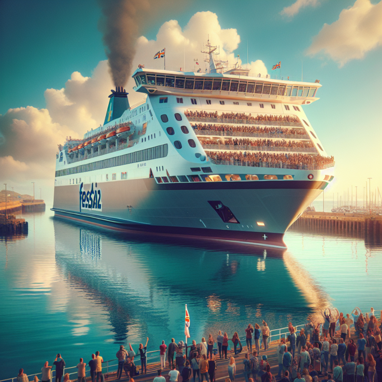 Exciting News: Brittany Ferries Ship Successfully Completes ‘Positive’ Trial in Jersey Harbour!
