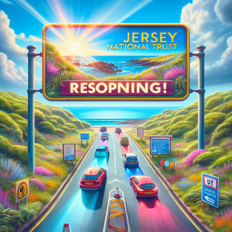 “Exciting News: Jersey National Trust Car Park Set to Reopen After Two-Year Closure!”