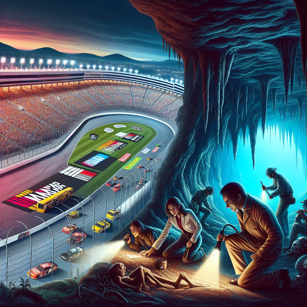Mysterious Cave Discovered Beneath NASCAR Track Sparks Investigation into Strange Happenings