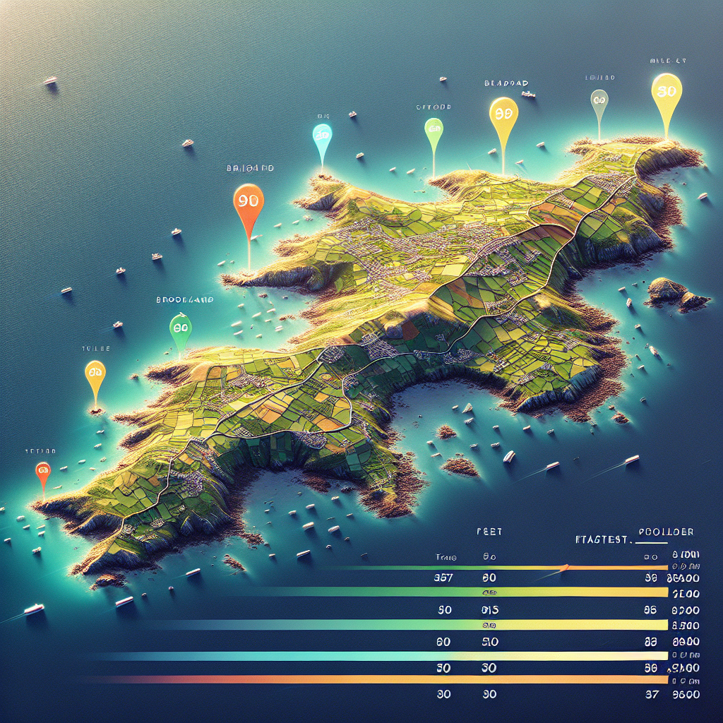 Discover the Guernsey broadband provider with the fastest speed!