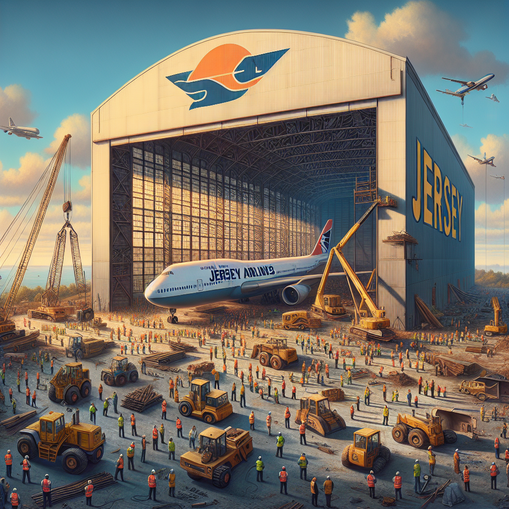 “Exciting News: ‘Jersey Airlines’ Hangar Set for Dismantling After Planning Permission Approval!”
