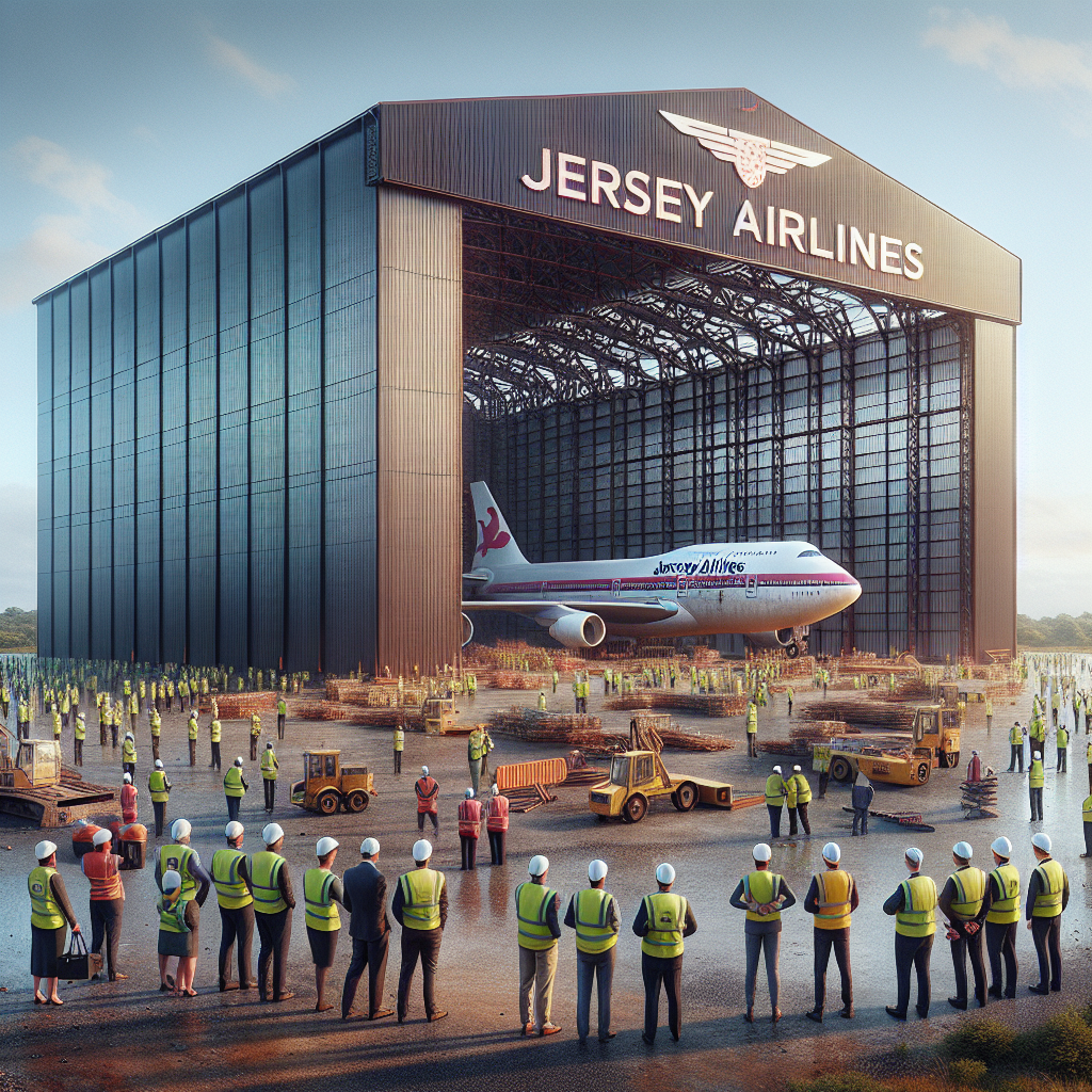 “Exciting News: ‘Jersey Airlines’ Hangar Set for Dismantling After Planning Permission Approval!”
