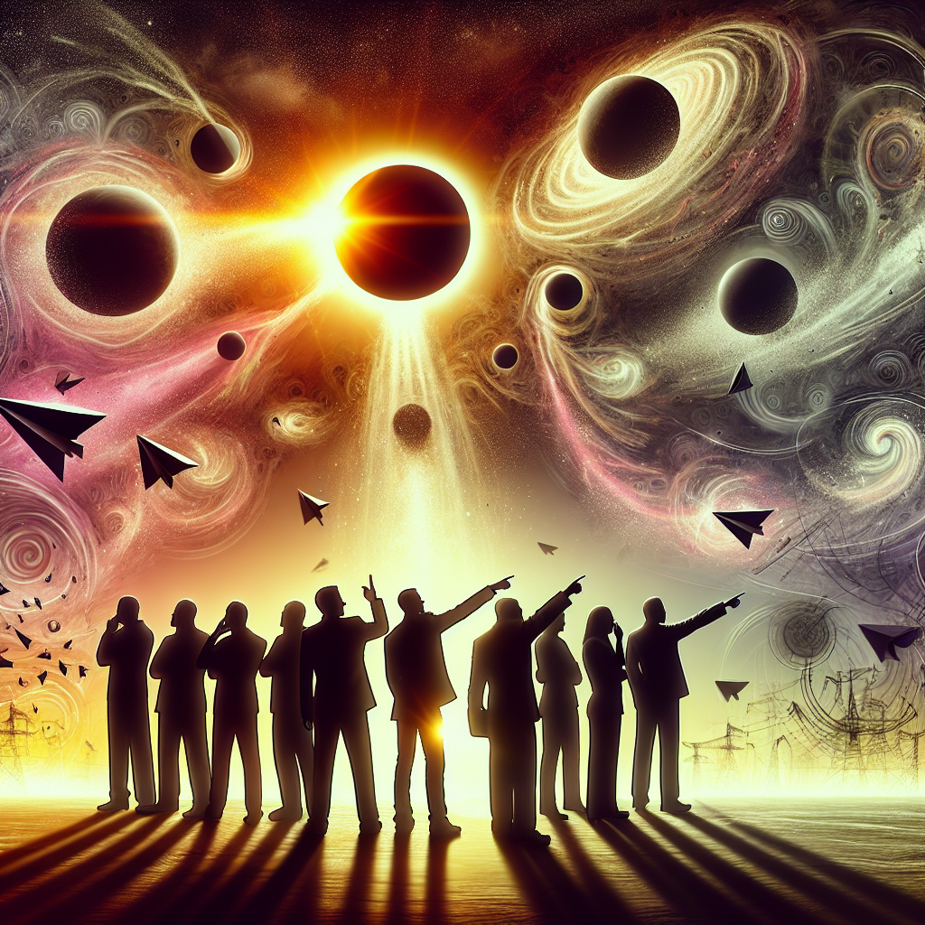 “Unraveling the Solar Eclipse: Marjorie Taylor Greene, Alex Jones, and Influencers Spread Conspiracy Theories”