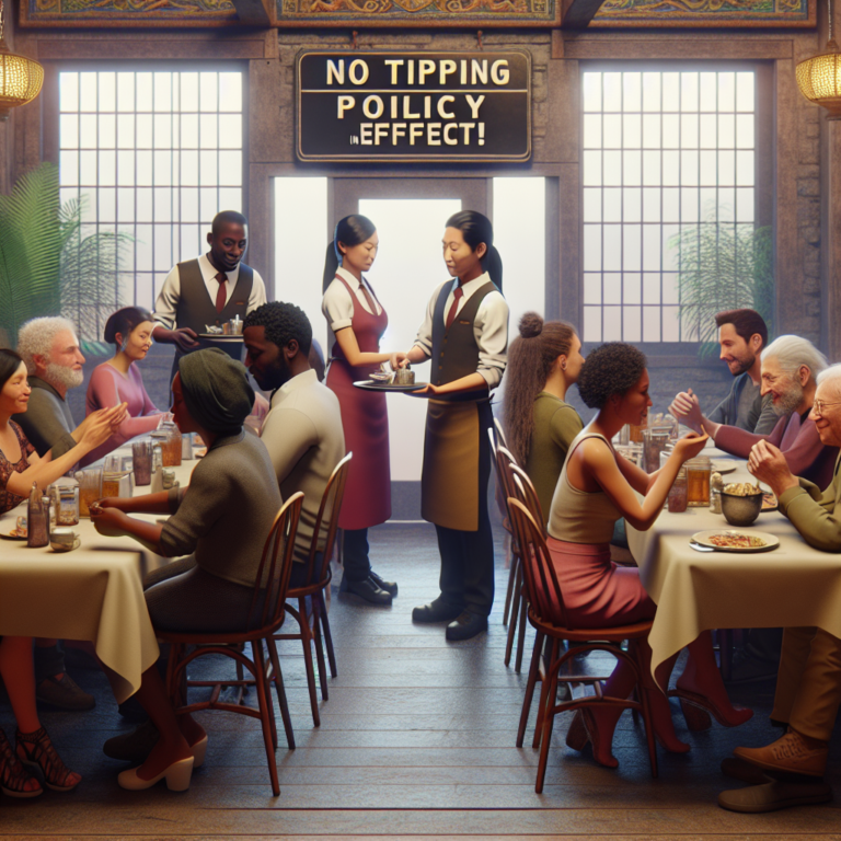 “Find Out Why This Restaurant Chain Is Saying Goodbye to Tips Right Before New Staff Legislation!”