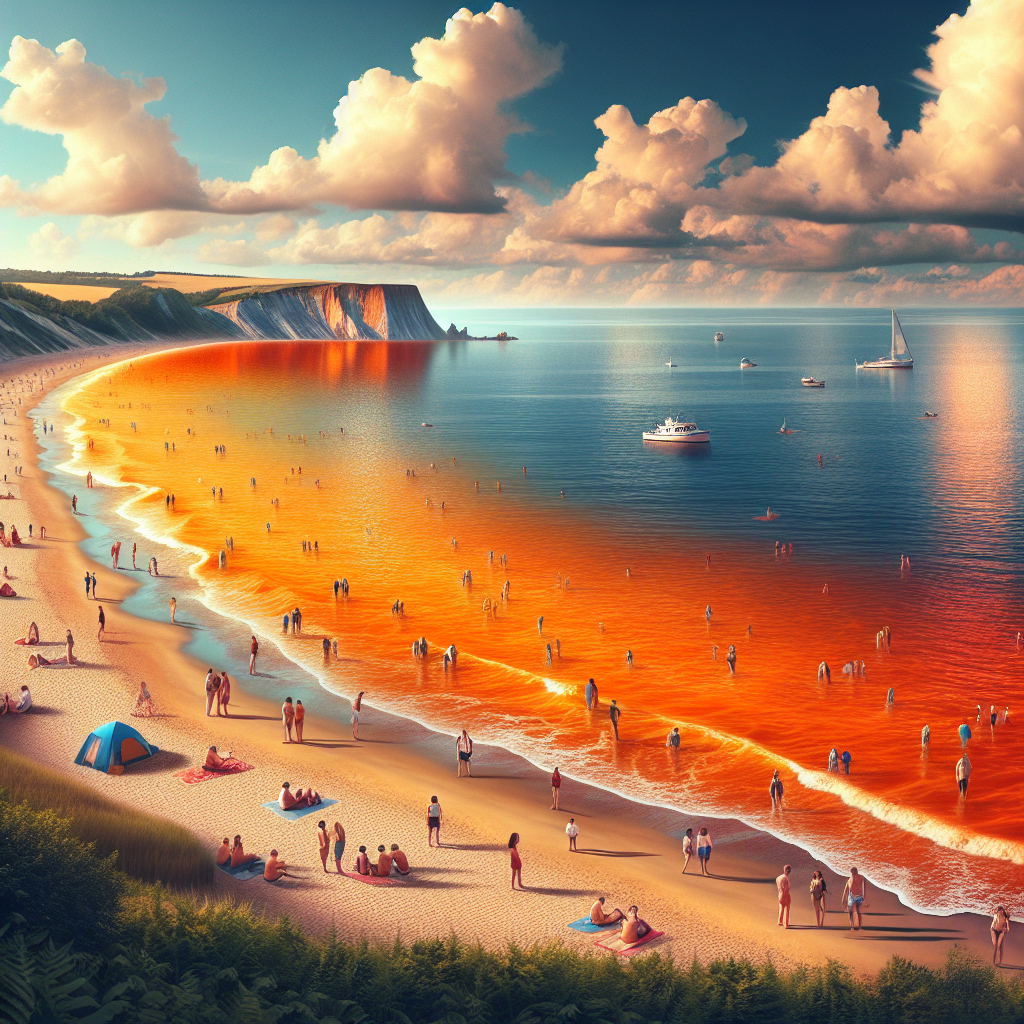 “Alert: Jersey Beaches on High Alert for Orange Tide!”