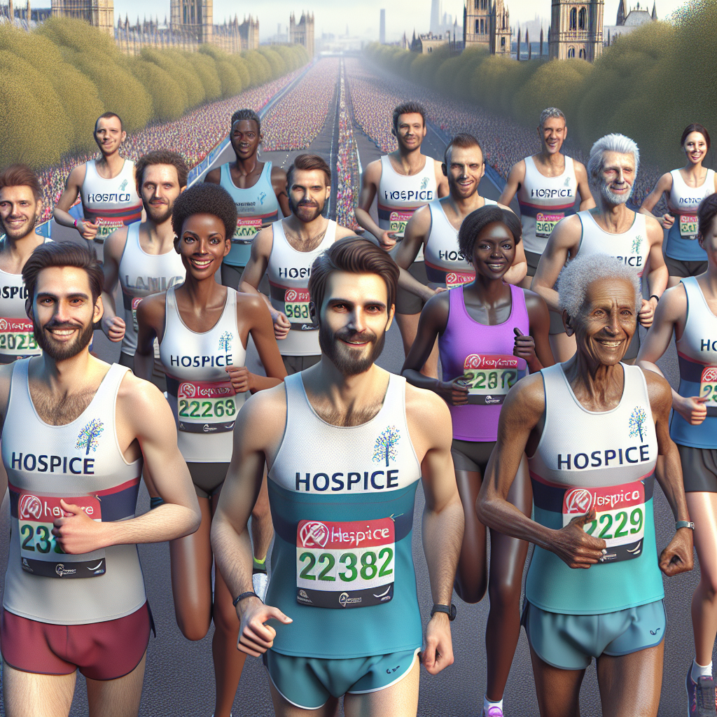 “Meet the Jersey Runners Making a Difference at the London Marathon for Hospice Care”