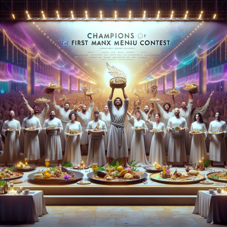 “Discover the Champions of the First Manx Menu Contest!”