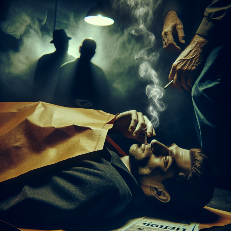 Unraveling the mystery of the viral video showing a man smoking inside a body bag – the truth behind the Covid conspiracy theory