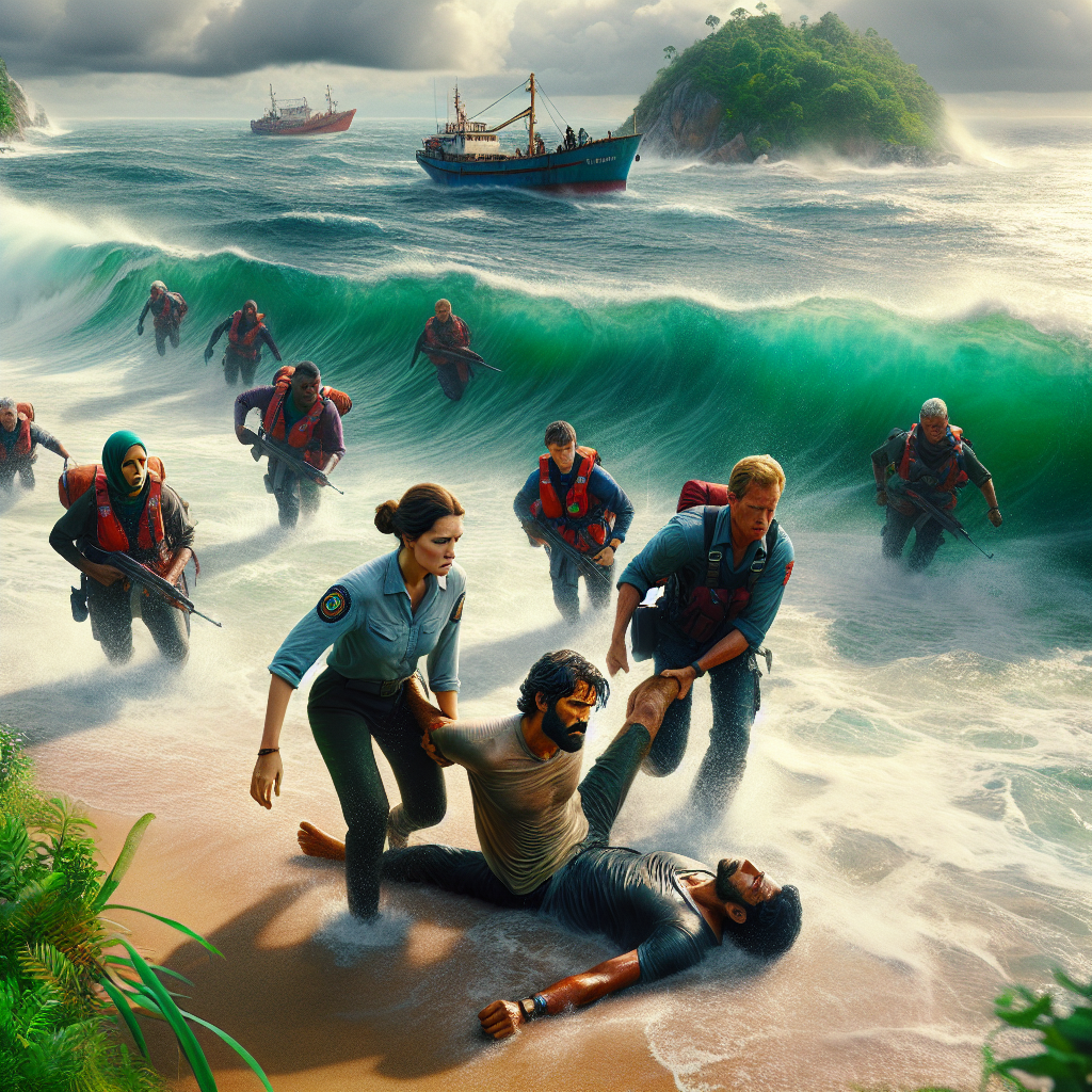 Dramatic Double Rescue: Islanders Saved from Rising Tide