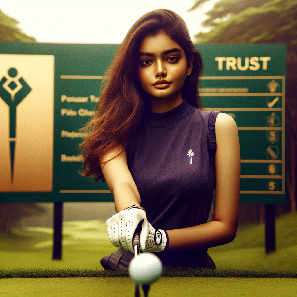 “Saffery Trust backs rising golf star for professional tour success”