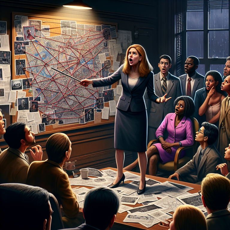 “Liz’s Outlandish Conspiracy Theory Causes a Stir”