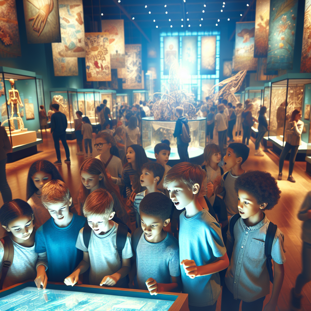 “Empowering Exhibition Ignites Passion in Local Students”