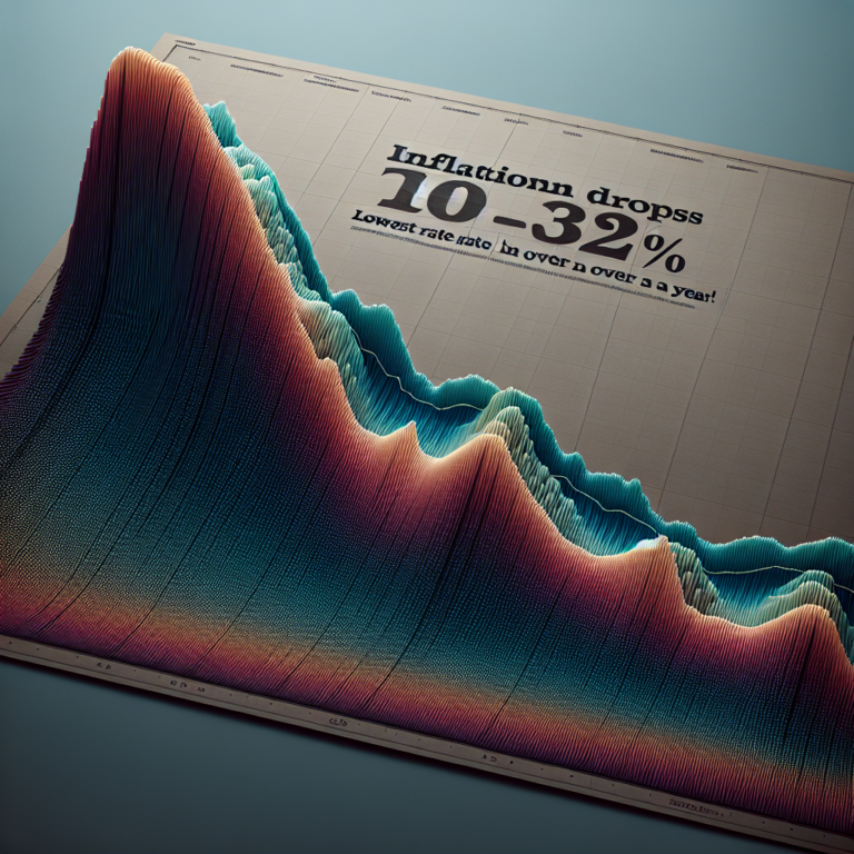 Breaking: Inflation Drops to 3.2% – Lowest Rate in Over a Year!