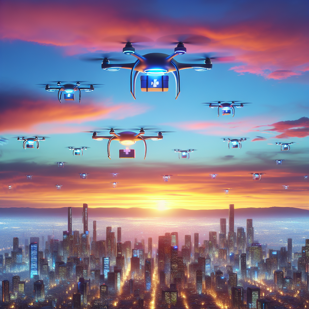 “Revolutionizing Healthcare: Drones Tested for Medical Supply Deliveries”