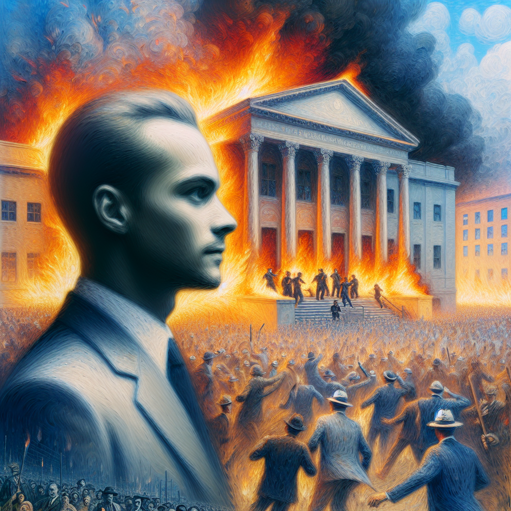 “Identity Revealed: Meet the Man Who Set Himself on Fire Outside Trump Trial”