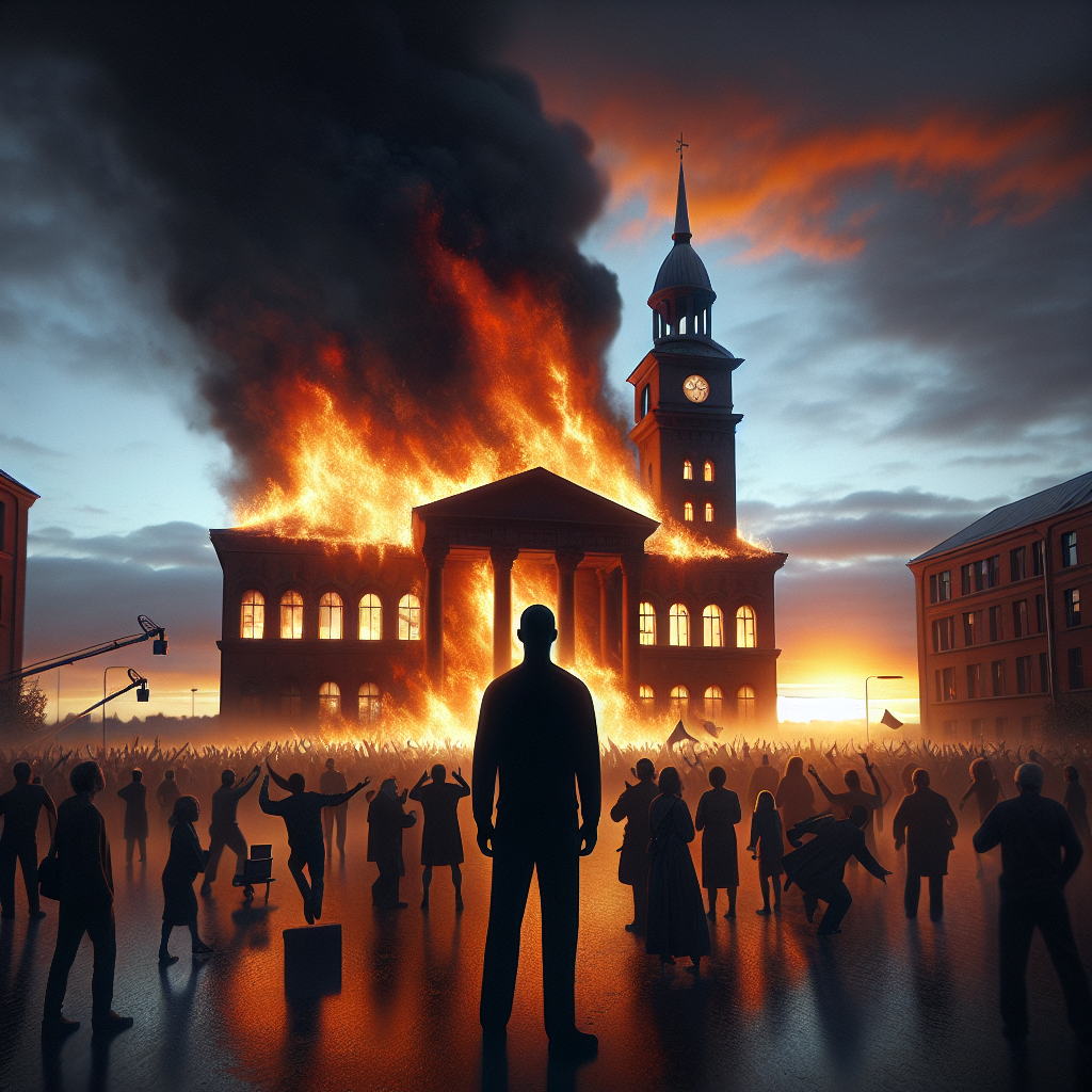 Unveiling the Mystery: The Man Who Set Himself on Fire Outside Donald Trump’s Trial