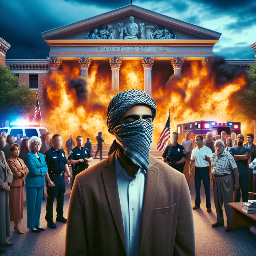 “Unveiling the Mystery: Details on the Man Who Set Himself on Fire Outside Trump Trial”