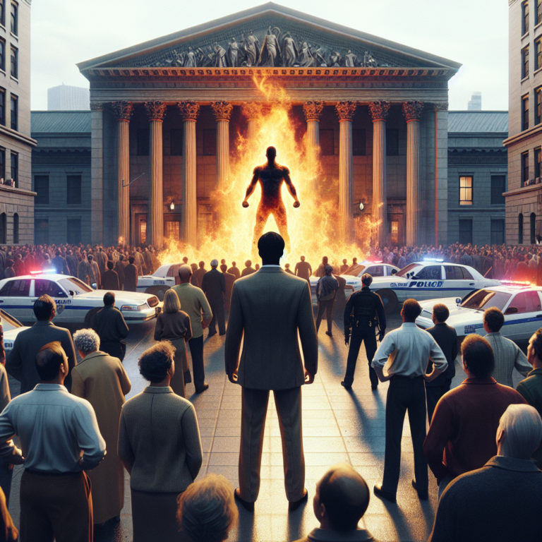 “Shocking Manifesto Revealed by Criminal Who Set Himself on Fire Outside Trump Trial”
