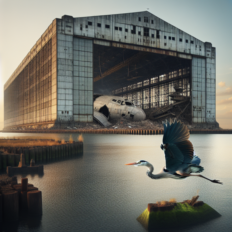 Exciting Move for Heron as Historic Jersey Hangar Nears its End