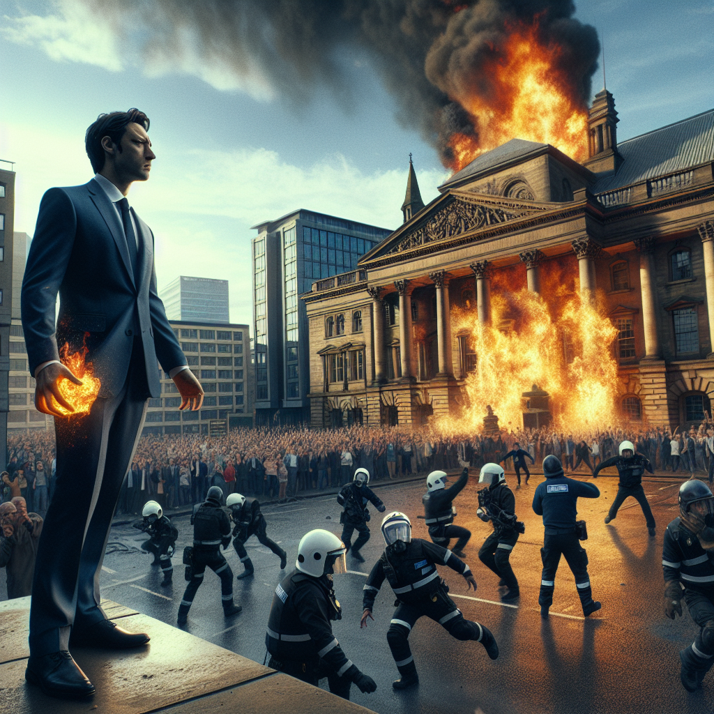 Unveiling the Mystery: The Man Who Set Himself on Fire Outside Donald Trump’s Trial