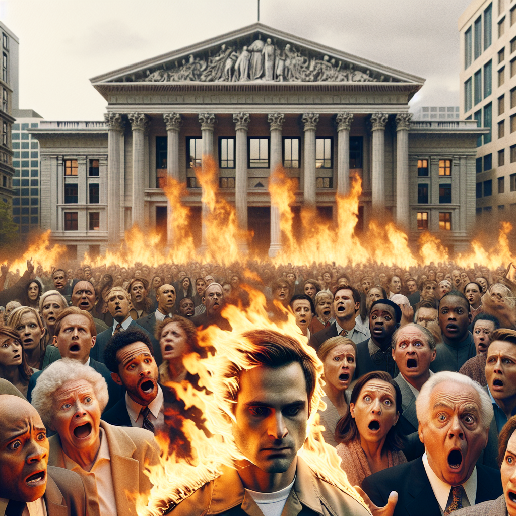 Unraveling the Mystery: The Shocking Truth Behind Max Azzarello’s Self-Immolation at Trump Trial